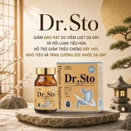 Viên uống hỗ trợ tiêu hóa, giảm đầy bụng, khó tiêu Dr.Sto Jpanwell (60 viên) 2
