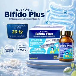 Viên uống bổ sung lợi khuẩn đường ruột giảm rối loạn tiêu hóa do loạn khuẩn Bifido Plus Jpanwell (30 viên) 3