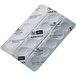 Viên uống hỗ trợ giảm rụng tóc, giúp tóc chắc khoẻ Doppelherz Aktiv Hair Plus (2 vỉ x 15 viên)