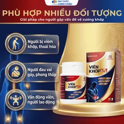 Viên uống hỗ trợ tăng lưu thông khí huyết, giảm triệu chứng do viêm khớp, thoái hoá khớp viên khớp Tw3 Foripharm (Hộp 60 viên) 4