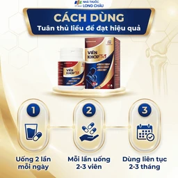 Viên uống hỗ trợ tăng lưu thông khí huyết, giảm triệu chứng do viêm khớp, thoái hoá khớp viên khớp Tw3 Foripharm (Hộp 60 viên) 5