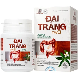 Viên uống hỗ trợ làm giảm các triệu chứng viêm đại tràng, tăng cường tiêu hoá Đại Tràng Tw3 Foripharm (Hộp 60 viên) 1