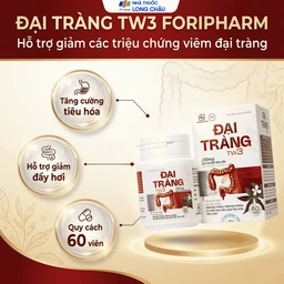 Viên uống hỗ trợ làm giảm các triệu chứng viêm đại tràng, tăng cường tiêu hoá Đại Tràng Tw3 Foripharm (Hộp 60 viên) 2