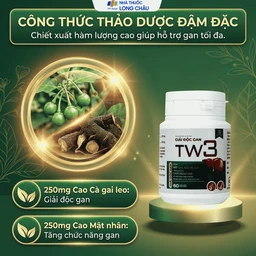 Viên uống giúp thanh nhiệt, mát gan, bảo vệ gan, tăng cường chức năng gan giải độc gan Tw3 Foripharm (Hộp 60 viên) 3