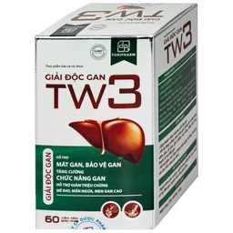 Viên uống giúp thanh nhiệt, mát gan, bảo vệ gan, tăng cường chức năng gan giải độc gan Tw3 Foripharm (Hộp 60 viên) 7