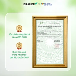 Viên uống hỗ trợ tăng cường sức khoẻ phụ nữ mang thai và cho con bú Brauer Ultra Pure DHA For Pregnancy & Breastfeeding (60 viên) 8
