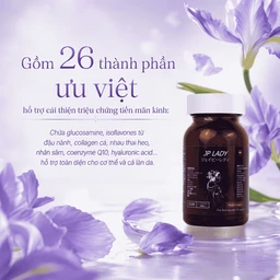 Viên uống tăng cường sức khỏe cho phụ nữ tiền mãn kinh JP Lady Jpanwell (60 viên) 4
