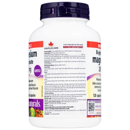 Viên uống hỗ trợ xương răng chắc khỏe Magnesium Bisglycinate Webber Naturals (120 viên) 3