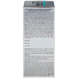Viên uống Sante Lutax 15+ Vitamin & Mineral - Hỗ trợ bảo vệ mắt khỏi tác hại từ ánh sáng xanh (9 vỉ x 10 viên)