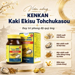 Viên uống hỗ trợ tăng cường sinh lý nam giới Kaki Ekisu Tohchukasou Kenkan (60 viên) 3
