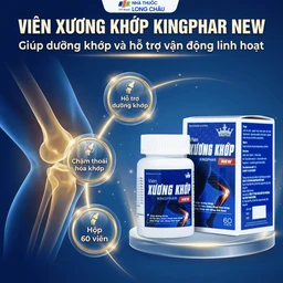 Viên uống giúp dưỡng khớp, hỗ trợ giảm đau do viêm khớp, thoái hóa khớp Xương Khớp Kingphar New (60 viên) 2