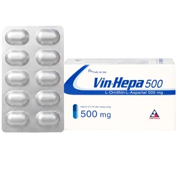 Thuốc Vin-Hepa 500 Vinphaco điều trị các bệnh lý ở gan (6 vỉ x 10 viên) 1