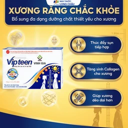 Viên phát triển chiều cao Vipteen Vinh Gia (2 vỉ x 10 viên) 4