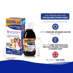 Siro bổ sung vitamin khoáng chất cho trẻ emWellKid Multi-Vitamin Liquid (150ml)