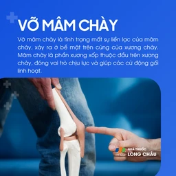 Vỡ mâm chày 1