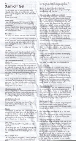 Gel Xamiol LEO điều trị tại chỗ bệnh vẩy nến da đầu (15g)