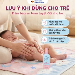 Xịt xua muỗi Remos hương Khuynh Diệp xua muỗi suốt 6 giờ cho bé từ 6 tháng tuổi (70ml) 7