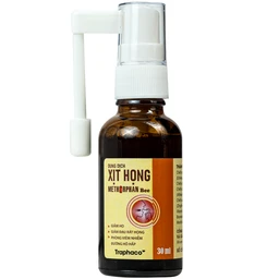 Xịt họng Methorphan Bee Traphaco giảm ho, viêm họng, viêm phế quản, nhiệt miệng, viêm nướu, hôi miệng (30ml) 3
