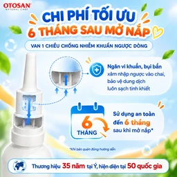 Xịt mũi trẻ em Otosan Nasal Spray Baby 20ml hỗ trợ điều trị viêm mũi,xoang cho trẻ 7
