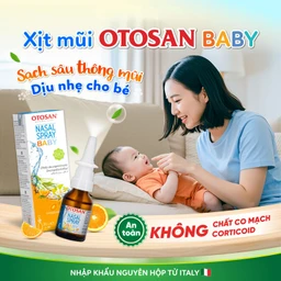 Xịt mũi trẻ em Otosan Nasal Spray Baby 20ml hỗ trợ điều trị viêm mũi,xoang cho trẻ