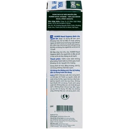 Xịt mũi người lớn Humer 150 Nasal Hygiene Adults 150ml giúp vệ sinh mũi hàng ngày cho người trên 15 tuổi 4