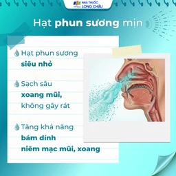 Xịt mũi Saltmax+++ 100ml giúp vệ sinh mũi, làm sạch chất nhầy