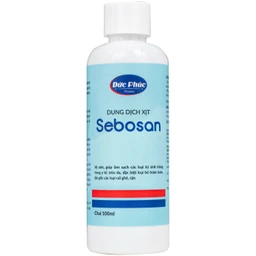 Xịt ngoài da làm sạch ký sinh trùng 100ml Sebosan Đức Phúc  2
