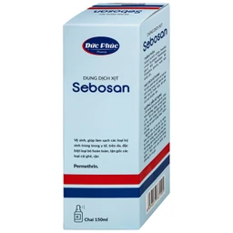 Xịt ngoài da làm sạch ký sinh trùng 150ml Sebosan Đức Phúc 3