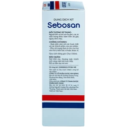 Xịt ngoài da làm sạch ký sinh trùng 150ml Sebosan Đức Phúc 5