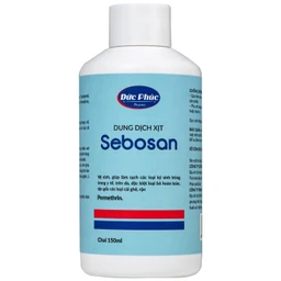 Xịt ngoài da làm sạch ký sinh trùng 150ml Sebosan Đức Phúc 2