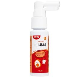 Xịt răng miệng Midkid hương Táo 1 year+ - Làm sạch răng miệng, ngừa hôi miệng và sâu răng cho bé (20ml) 2