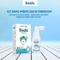 Xịt răng miệng Sachi cho trẻ từ 1 tuổi 30ml - Làm sạch răng miệng, giảm mùi hôi miệng, ngăn ngừa sâu răng 2
