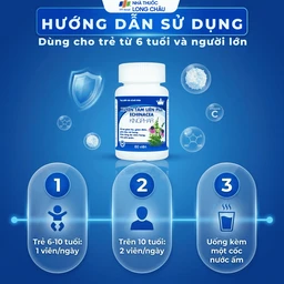 Viên uống hỗ trợ giảm ho, giảm đờm, giảm đau rát họng Xuyên Tâm Liên Plus Echinacea Kingphar (60 viên) 5