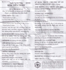 Thuốc trị sỏi thận Kim Tiền Thảo OPC hỗ trợ điều trị sỏi đường tiết niệu, sỏi thận (100 viên)