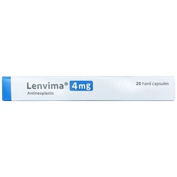 Viên nang cứng Lenvima 4mg Eisai điều trị ung thư (2 vỉ x 10 viên)