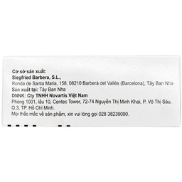 Thuốc Revolade 25mg Novartis chống chảy máu do thiếu tiểu cầu trong máu (28 viên)