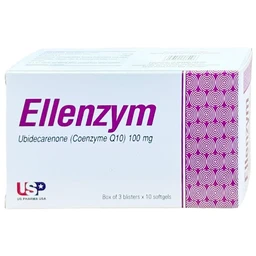 Thuốc Ellenzym 100mg USP hỗ trợ làm giảm các triệu chứng suy tim mạn tính (3 vỉ x 10 viên)