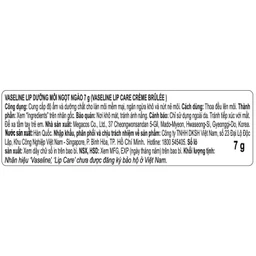 Son dưỡng môi Vaseline Lip dưỡng ẩm, làm mềm môi (7g) 4