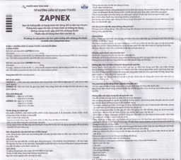 Thuốc Zapnex-10 DaviPharm điều trị tâm thần phân liệt (3 vỉ x 10 viên)