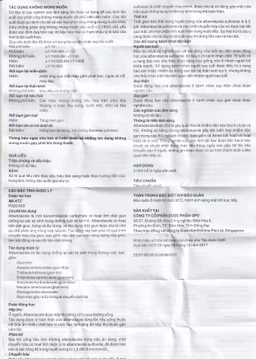 Thuốc Zentel Albendazole 200mg GSK điều trị các loại giun đường ruột nhạy cảm (1 vỉ x 2 viên)