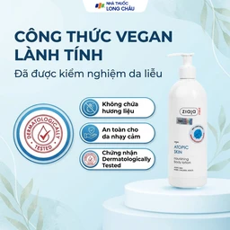 Nhũ tương dưỡng ẩm, làm mềm da Ziaja 1% urê Baniphar 400ml 4