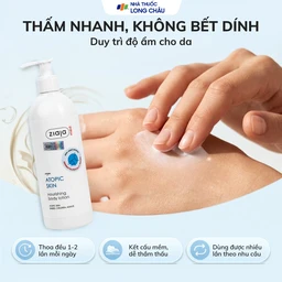Nhũ tương dưỡng ẩm, làm mềm da Ziaja 1% urê Baniphar 400ml 5