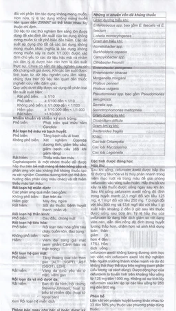 Thuốc Zinnat tablets 500mg Sandoz điều trị những nhiễm khuẩn do vi khuẩn nhạy cảm gây ra (1 vỉ x 10 viên)