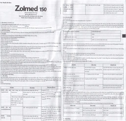 Thuốc Zolmed 150 Abbott điều trị các bệnh nhiễm nấm, dự phòng nhiễm nấm (1 vỉ x 10 viên)