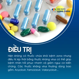Điều trị bệnh zona thần kinh bằng thuốc kháng virus