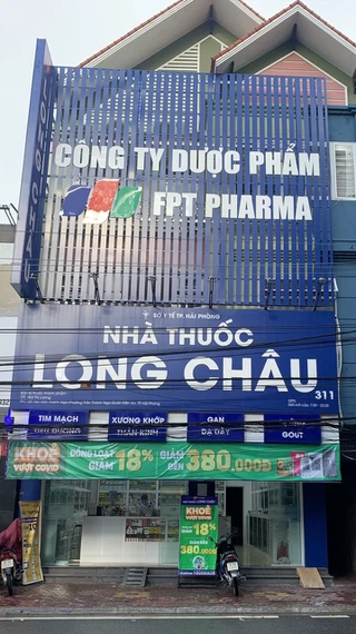 Nhà thuốc Long Châu 163 Trần Thành Ngọ, Hải Phòng