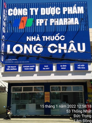 Nhà Thuốc FPT Long Châu 53 Thống Nhất, TT. Liên Nghĩa, H. Đức Trọng, Tỉnh Lâm Đồng