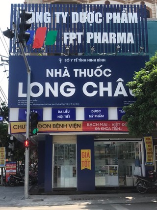 Nhà thuốc Long Châu số 1052 Trần Hưng Đạo, P. Phúc Thành, TP. Ninh Bình, Tỉnh Ninh Bình