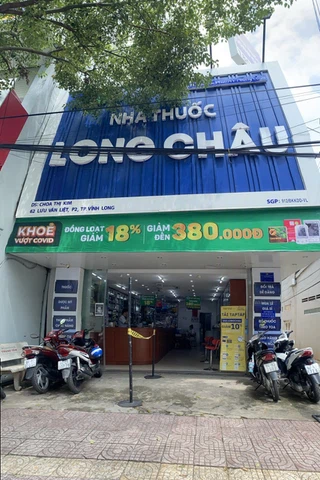 Nhà thuốc FPT Long Châu 62 Lưu Văn Liệt, P. 2, TP. Vĩnh Long, Tỉnh Vĩnh Long