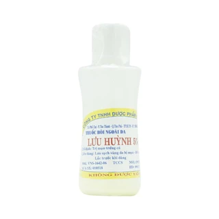 Dung dịch Lưu Huỳnh 5% Nam Việt điều trị mụn trứng cá (60ml)